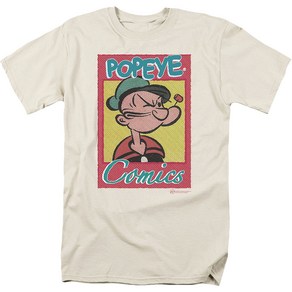 ROCKPANDA Comics Logo Popeye 반팔티