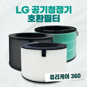 LG 360 퓨리케어 공기청정기 호환 필터 헤파 + 탈취 세트, LG360, 일반형 세트