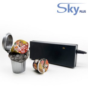 대한민국 SKYPLUS 어댑터 음식물쓰레기 냉장고 12V5A 음식물처리기 [전원코드일체] 락앤락 이젠쿨 셰퍼 니봇 대원 용, 1개