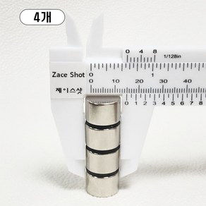 제이스샷 자석 네오디움 ND15*10T, 4개
