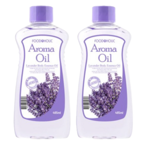 푸드어홀릭 아로마오일 포도 465ml/리치, 465ml, 2개