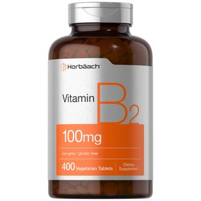 호바흐 Hobaach 비타민 B2 리보플라빈 100mg 베지 태블릿 400정, 1개