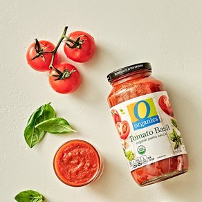 오 오가닉 유기농 토마토 바질 파스타 소스 709g, 1개, 없음