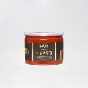 발효명인 쌀 누룩 고추장 [저염고추장 수제고추장 양념장] [500g], 500g, 1개