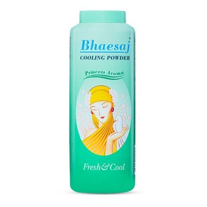 BHAESAJ 쿨링파우더 Cooling Powde 300g x 2 개, 그린 x 2, 2개