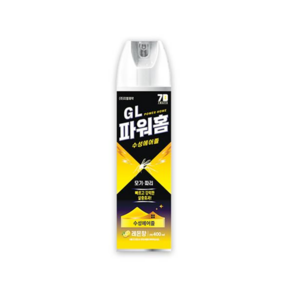 지엘제약 GL파워홈 수성에어졸 살충제 레몬향, 400ml, 1개