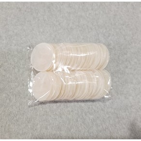 검수 특별가 100개팩 내추럴 화이트 원형 5cm 자개 썬캐쳐 diy 자개 모빌 만들기 재료 발리 인테리어 모빌