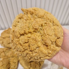 [당일 구운 신선한 빵을 오후에 발송합니다!] 새싹발아 통밀빵 통밀세상 통밀 소보로빵, 4개, 100g