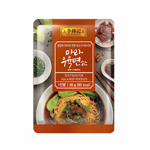 이금기 마라우육면 소스, 50g, 16개