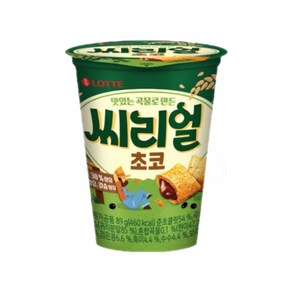 롯데제과 씨리얼 초코 컵, 89g, 10개