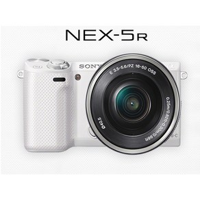 소니 알파NEX-5R 렌즈미포함 VINE, 화이트