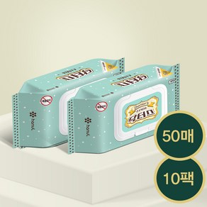 닥터스 손소독티슈 대용량 캡형 50매 x 10팩