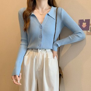 [플레르] 가을 간절기 여성 기본 티