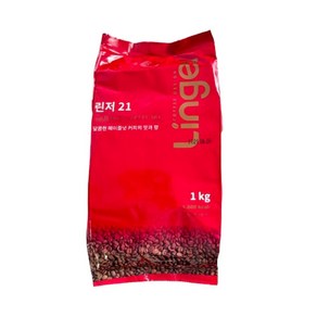 린저 린저21 헤이즐넛향 1kg 노프림커피믹스, 1개입, 1개