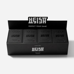 HEIST 플레잉카드 더즌 텍사스 홀덤 포커 트럼프 카드, 레드6+블루6, 1개