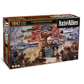 Renegade Game Studios Axis & Allies: 1942 Sec온d 에디션 - WWII Wa 미니atues 전략 보드 게임 레니게이드 만 12세 이상 플, Renegade Game Studios Axis & A