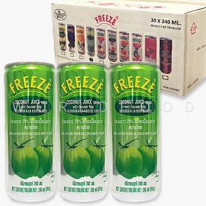 태국 프리즈 코코넛쥬스 FREEZE 240MLx30, 240ml, 30개