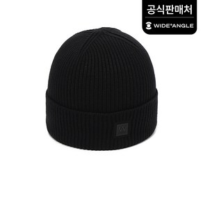 [와이드앵글 공식] 골프 남성 CF 심플 비니 WMW22C13Z1, Black, 58, 1개