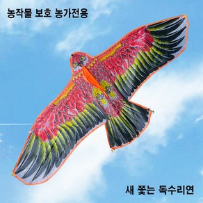 독수리연 방울 비둘기 조류 퇴치 대형연 농작물보호, 1개