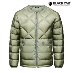 블랙야크 [ BLACK YAK ] 24년 겨울 신상품!!남여공용 라운드넥 형태의 경량 다운 C공용 다이아 다운자켓 YK 24PAW