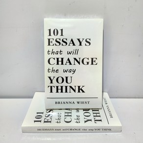 (영문도서 )101 Essays That Will Change The Way You Think By Brianna Wiest Books English Books