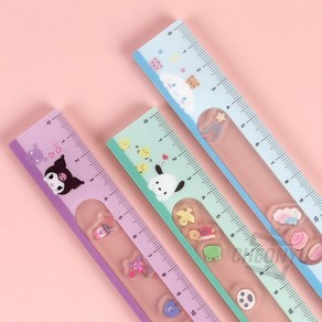 산리오 쉐이커 15cm 자 학습 도구, 시나모롤