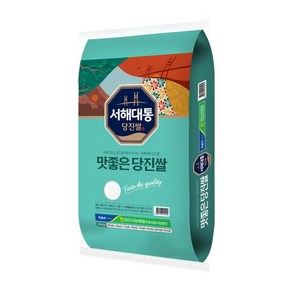 eTV [푸드조아e] 24년 햅쌀 서해대통 맛좋은 당진쌀 해담미 20kg (상등급), 1개