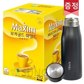 맥심 모카골드 커피믹스 210T + 바스크텀블러