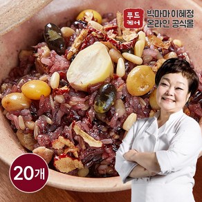 빅마마 이혜정 빅마마이혜정의수제 영양밥 120g, 20개