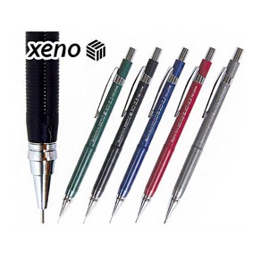 XENO 2000 제노 제도샤프 0.3/ 0.5/ 0.7/ 0.9/ 1.3, 0.5mm 다크블랙토파즈