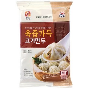 오양 육즙가득 고기만두 180g 냉동, 1개