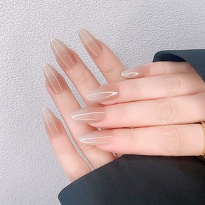 떨샵 자석 보석 네일팁 파츠 셀프네일 붙이는 간편 인조손톱, 1개, NAIL-N703