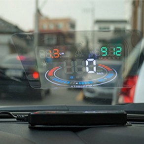 차량 HUD 헤드업디스플레이 과속위반 과속방지 OBD+GPS 2가지 시스템 지원, 1개