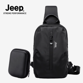 JEEP xteme pefomance 지프 가방 남자 여행용 크로스백 여자 슬링백 힙색 방수 가벼운 학생 힙쌕, 1개