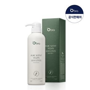 오브라 퓨어센트 비건 미백 주름개선 바디로션 480ml