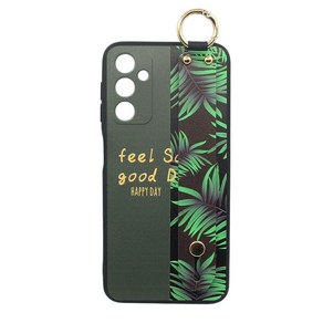 신서엔코 갤럭시 A16 케이스 A165 Galaxy Phone Case SCS-1533 일러스트 핸드 스트랩 휴대폰 케이스