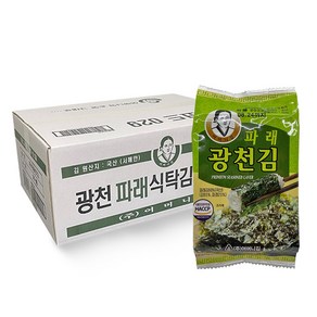 [광천어머니김 본사 발송] 파래식탁김, 15g, 30개