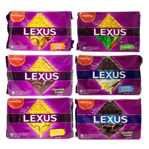 말레이시아 Munchys Lexus Chocolate 뭉키 렉서스 피넛 비스킷 땅콩 샌드위치 스낵 190g, 솔티드바닐라, 1개