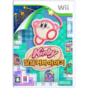 닌텐도 Wii 털실 커비 이야기 한국 정발 중고품