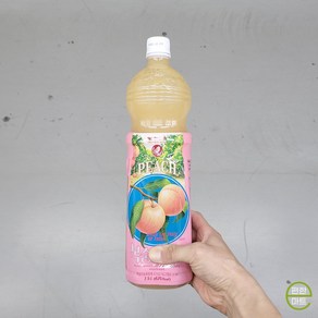 노브랜드 복숭아음료 1.5L 안전포장, 1개