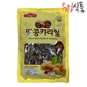 [유정식품] 일광제과 맛있는 땅콩캬라멜 270g, 5개