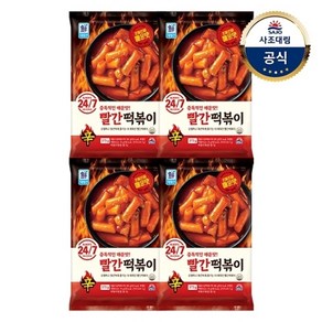 사조대림 [대림냉장] 辛빨간떡볶이 373g x4개, 4개