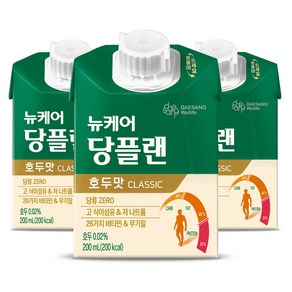 뉴케어 당플랜 호두맛 classic 200ml x 20팩, 20개