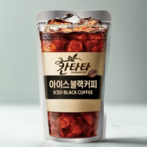 칸타타 아이스커피 블랙 파우치 230ml x 10봉