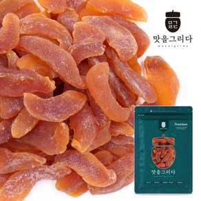 맛을그리다 원물90% 건복숭아 슬라이스 400g l 맥주안주 간식 베이킹 빙수 재료 건과일 말랭이