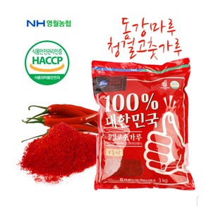 영월농협 동강마루 청결 고춧가루 1kg(보통맛), 1kg, 1개