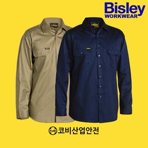 Bisley비즐리 워크웨어 쿨 라이트웨이트 드릴셔츠 BS6893