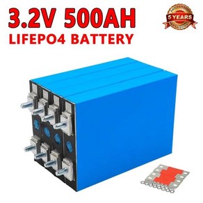 Lifepo4 리튬 다리미 인산염 배터리 팩 DIY 충전식 셀 보트 골프 카트 RV 태양열 저장 3.2V 500Ah 12V 24V, 03 03 500AH1PCS