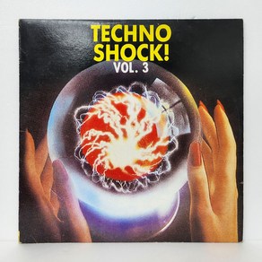 Techno Shock! Vol.3 엘피음반 상태(쟈켓/음반) NM/NM