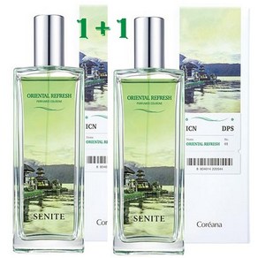 세니떼 퍼퓸드 코롱 오리엔탈 리프레쉬 100ml (1+1), 1세트